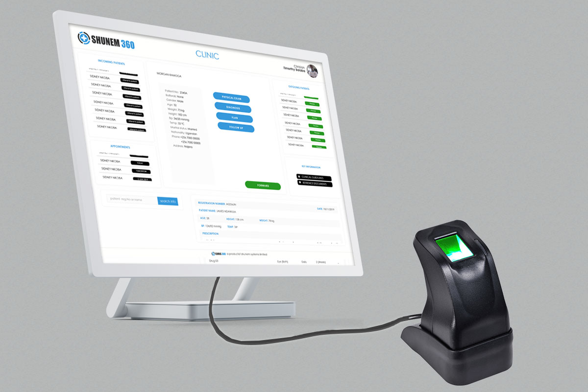 The Shunem 360 biometric scanner is an enabler